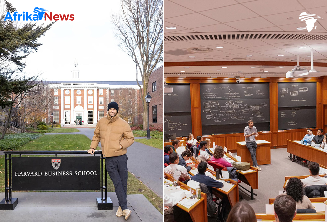 “C’était un honneur” Gerard Piqué s’adresse aux étudiants de la Harvard Business School.